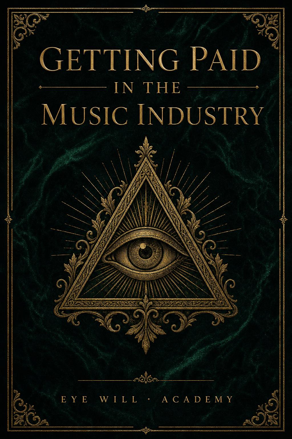 Getting Paid In The Music Industry — EyE WiLL Academy guide cover